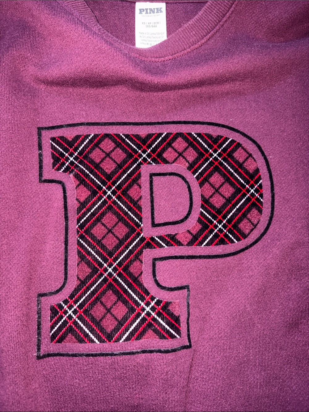 Set of Two PINK Sweatshirt & Jogger Sets - Black and Plum - Picture 5 of 10